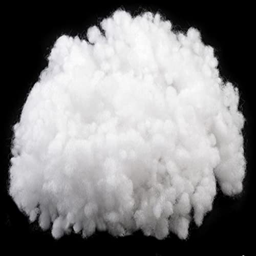 Faserbällchen Kissenfüllung Füllmaterial Kissen Füllstoff Weiß Öko-Tex Standard 100 (1 kg = ca. 50 Liter)