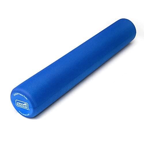 Pilatesrolle SISSEL Pilates Roller Pro 100cm Massagerolle Roller Foam blau