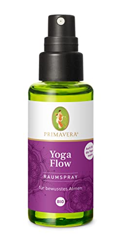 PRIMAVERA Raumspray Yoga Flow bio 50 ml - Myrte, Grapefruit und Sandelholz - Aromadiffuser, Aromatherapie - befreiend - vegan