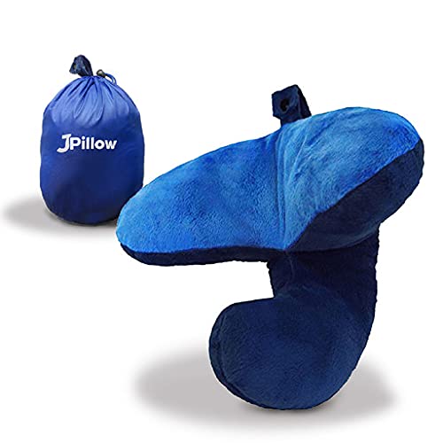 J Pillow Reisekissen - Gewinner der Britischen Erfindung des Jahres (Dunkelblau)