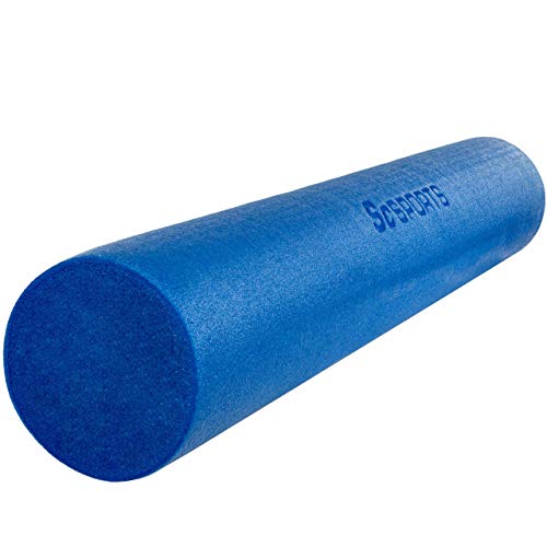 ScSPORTS® Faszienrolle - 90x15cm, Schaumstoff, Blau/Grün/Pink/Schwarz - Pilatesrolle, Fitness Massagerolle,...