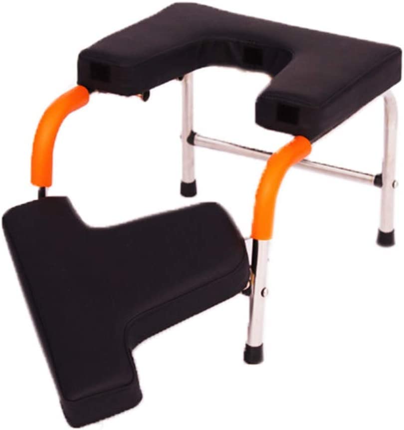 SXSGSM Umgekehrte Maschine, Yogabank Yoga-unterstützte Inversionsbank Heimübungsgeräte Hocker Sofa Stuhl Fitnesshocker Umgekehrte Maschine Artefakt für Frauen Yoga