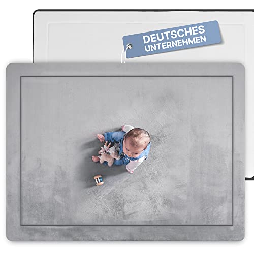 Simplysoft Premium Krabbelmatte Spielmatte Krabbeldecke Spielteppich | Designed in Germany | Extra dick und weich | In Deutschland geprüft | 150 x 200 cm | BPA FREI