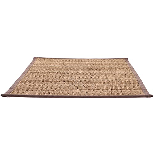 Didiseaon Bambus Bodenmatte Sommer Bodenmatratze Japanisch Tatami-Matte Großer Bambus-Teppich rutschfest Küchenbodenläufer Naturgewebtes Sitzkissen Bedeckt B