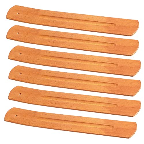 12 Stück RäUcherstäBchen Halter 9 Inch Holz Incense Holder, Brenner Asche Fänger Ash Catcher
