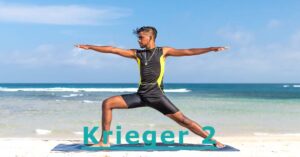 Yoga Krieger 2 Uebung