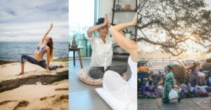 Yoga Gruppe: Ein Ort zum Entspannen und um neue Freunde zu treffen